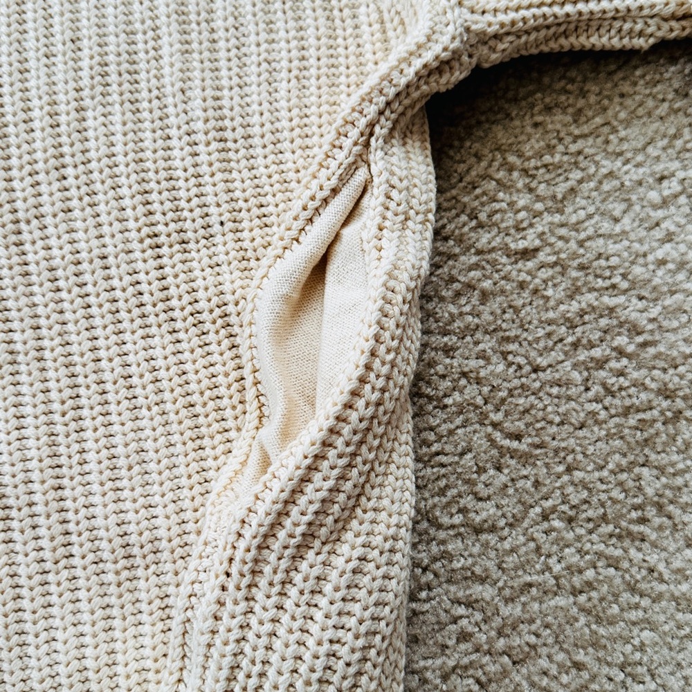 Oversized Button Front Knit Sweater - Picture 7 of 9